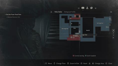 RE2 remake Leon 2nd: Library, Clock Tower, Electronic Part.